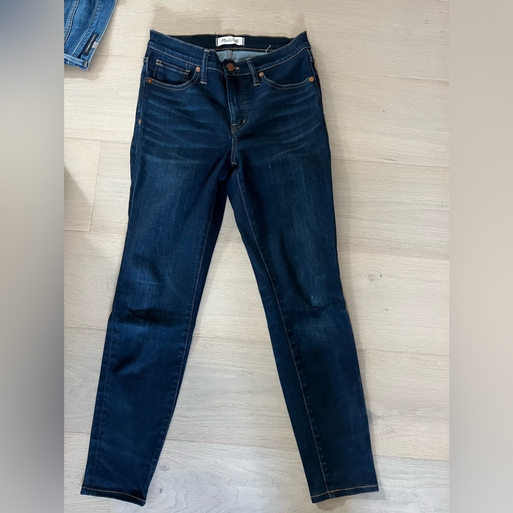 Madewell 9” high rise skinny